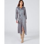 Robe - chemise imprimée avec ceinture Robe - chemise imprimée avec ceinture