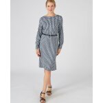 Robe graphique maille chaude