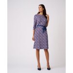 Robe imprim�e maille chaude