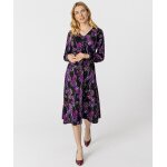 Robe longue crêpe imprimée Robe longue crêpe imprimée