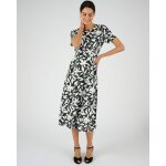Robe maille crpe stretch