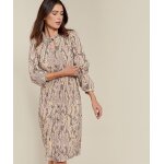 Robe pliss�e serpent