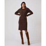 Robe - pull imprim� animalier thermolactyl