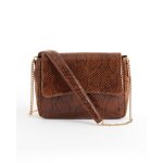 Sac en crote de cuir motif animalier