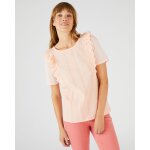 T - shirt bi - mati�re broderie anglaise