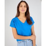 T - shirt broderies ajour�es en pur coton