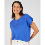 T - shirt broderie ton sur ton