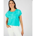 T - shirt broderie ton sur ton