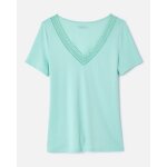 T - shirt climatyl col dentelle