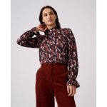 T - shirt col montant en maille chaude
