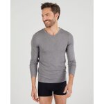 T - shirt col v manches longues fine cte thermolactyl sensitive