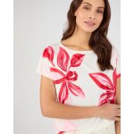 T - shirt cr�pe imprim� devant