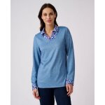 T - shirt effet 2 en 1 maille chaude