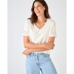 T - shirt d�tails fantaisie pur coton