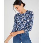 T - shirt maille chaude imprimé végétal T - shirt maille chaude imprimé végétal