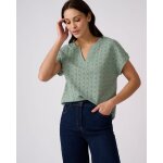 T - shirt maille jacquard fantaisie
