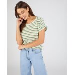 T - shirt maille jacquard ray�e
