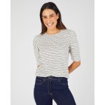 T - shirt maille rayures fantaisie T - shirt maille rayures fantaisie