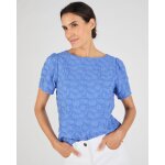 T - shirt maille reli�f�e