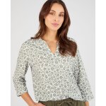 T - shirt maille textur�e fleurie