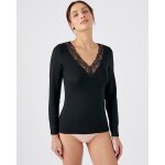 T - shirt manches longues dentelle thermolactyl invisible