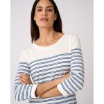 T - shirt marini�re en m�lange coton et modal