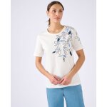 T - shirt motif feuilles placé T - shirt motif feuilles placé