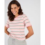 T - shirt ray� en pur coton