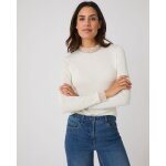 T - shirt thermolactyl sensitive col montant dentelle