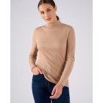 Sous - pull col montant maille ctele thermolactyl et soie