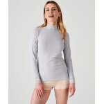 Sous - pull manches longues orné de dentelle thermolactyl Sous - pull manches longues orné de dentelle thermolactyl