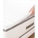 Surmatelas grand luxe avec mousse à mémoire de forme Surmatelas grand luxe avec mousse à mémoire de forme
