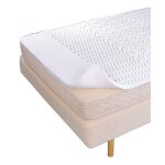 Surmatelas multizones en mousse visco élastique à mémoire de forme Surmatelas multizones en mousse visco élastique à mémoire de forme