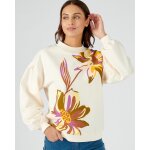 Sweat - shirt imprim grandes fleurs
