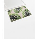 Tapis de bain motif tropical