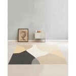 Tapis colorblock