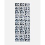 Tapis de cuisine motif graphique