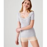 Tee - shirt dentelle, manches courtes