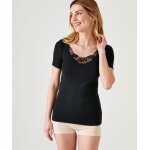 Tee - shirt finition guipure thermolactyl