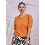 Tee - shirt en maille jacquard avec fil brillant