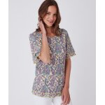 Tee - shirt maille plisse esprit volants
