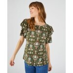 Tee - shirt manches papillon volant�es