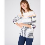 Tee - shirt marinière en pur coton manches 3 / 4 Tee - shirt marinière en pur coton manches 3 / 4