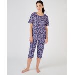 Tee - shirt de pyjama manches courtes pur coton peign