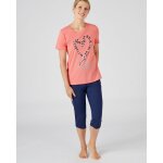 Tee - shirt de pyjama en pur coton peign�