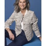 Veste effet tweed