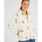 Veste en maille moutonnée brodée Veste en maille moutonnée brodée