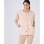 Veste sans manches maille moutonne