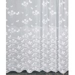 Voilage panneau droit modulable motif fleuri