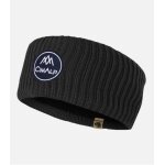 Cimalp bandeau en laine m�rinos arcas - noir u - raquette � neige - trekking & voyage - grand froid - ...